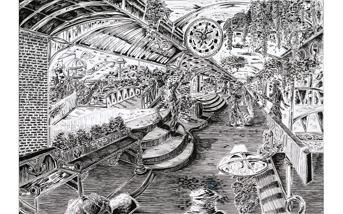 „Freizeit in der Zukunft“, Angelina, 15 Jahre, aus Jungingen, Bild eingereicht bei der Volksbank Hohenzollern-Balingen eG, ©BVR<br>1. Platz / Altersgruppe 4