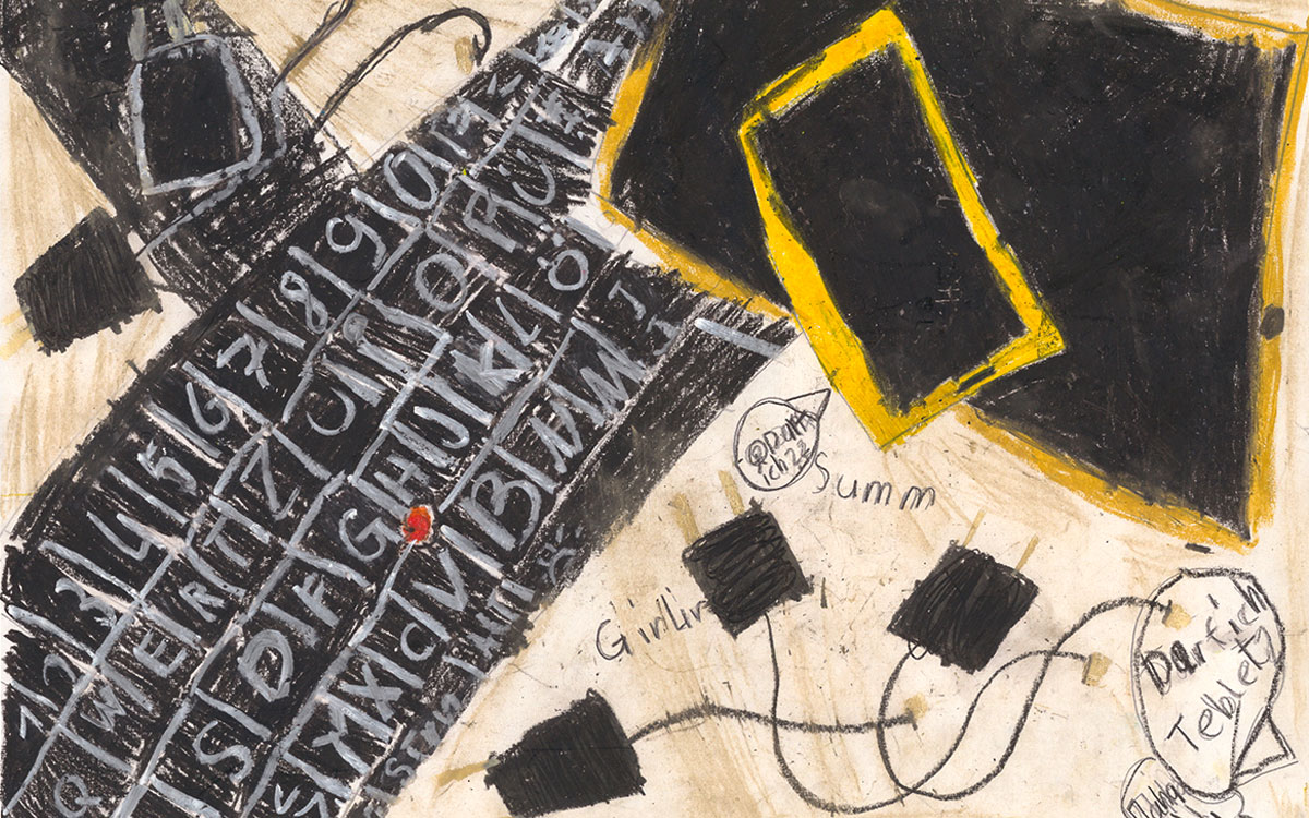 AK 1 (1) Josephine (7): „Meine Internet Welt“, eingereicht bei der Volksbank Klettgau-Wutöschingen eG