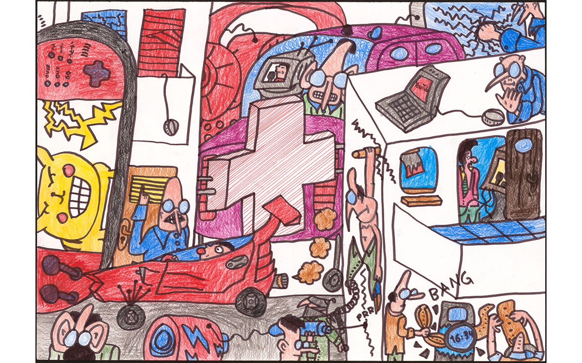 AK 2 (1) Matti (10): „Robotik in der Stadt“, eingereicht bei der Volksbank Bodensee-Oberschwaben eG