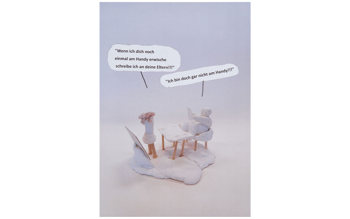 AK 3 (1) Ben (13): „Kein Handy im Unterricht“, eingereicht bei der Raiffeisenbank München-Nord eG