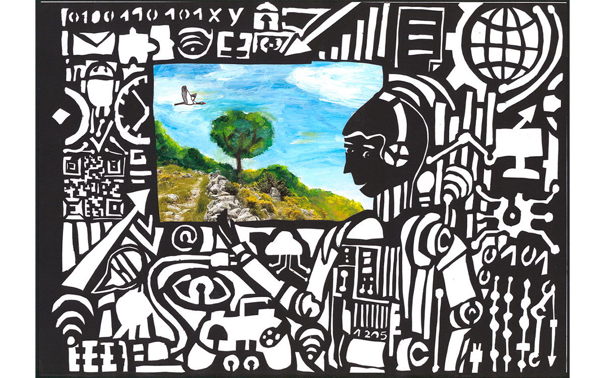 AK 3 (2) Cornelius (11) aus Stuttgart: „Digital oder Echt?“