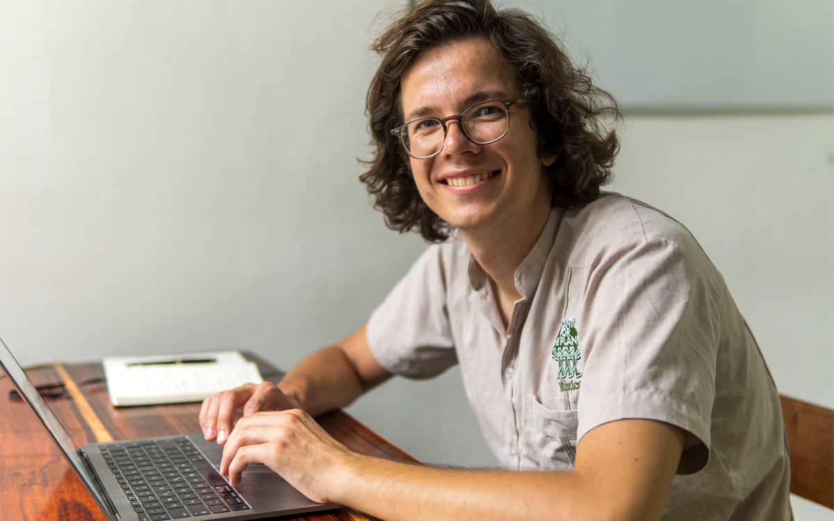 Felix Finkbeiner ist Gründer der Kinder- und Jugendinitiative Plant-for-the-Planet und unterstützt den 54. Internationalen Jugendwettbewerb jugend creativ zum Thema „Der Erde eine Zukunft geben“.<br>Foto: Francisco Diaz, Planet-for-the-Planet