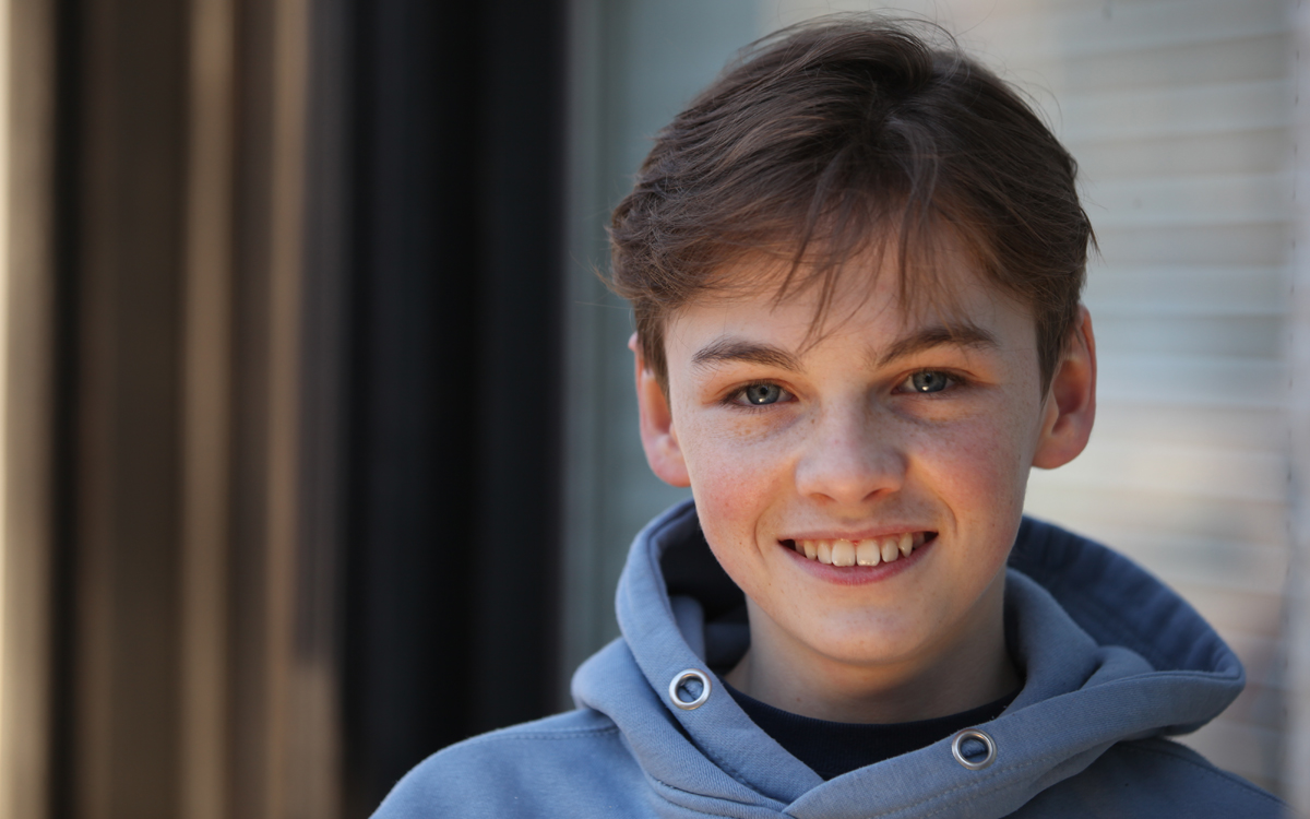 Nico Marischka ist bekannt als Flo aus den „Lassie“-Kinofilmen und unterstützt den 54. Internationalen Jugendwettbewerb jugend creativ zum Thema „Der Erde eine Zukunft geben“.<br>Foto: Martin Douglas