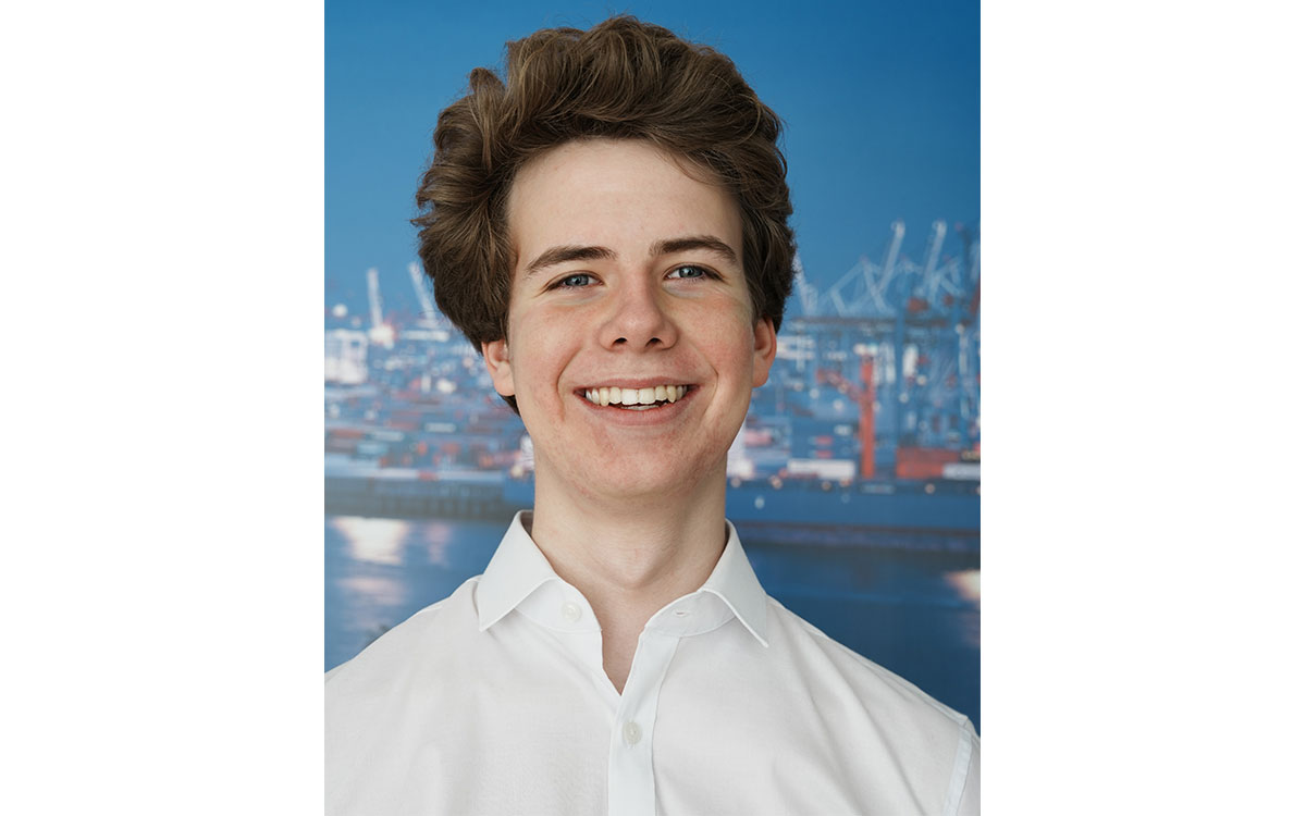 Finn Busse, Botschafter für Mission Ozean und den Schutz der Meere, ist beim 56. Jugendwettbewerb Jungbotschafter. Foto: privat