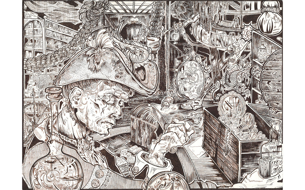 „Auch der Schönheit“, Angelina, 16 Jahre aus Jungingen, eingereicht bei der Volksbank Hohenzollern-Balingen eG &copy; BVR, 1. Platz, Altersgruppe 5