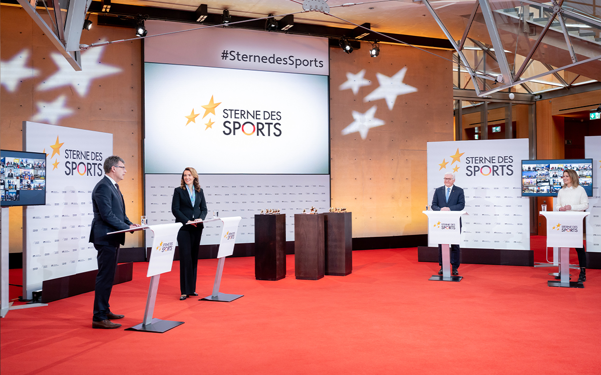 Herzenssache: Die ZDF-Moderatorin Katrin Müller-Hohenstein (rechts) moderierte erneut die Veranstaltung.