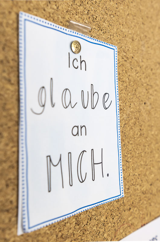 Erst Mathe, dann Deutsch, dann Leben